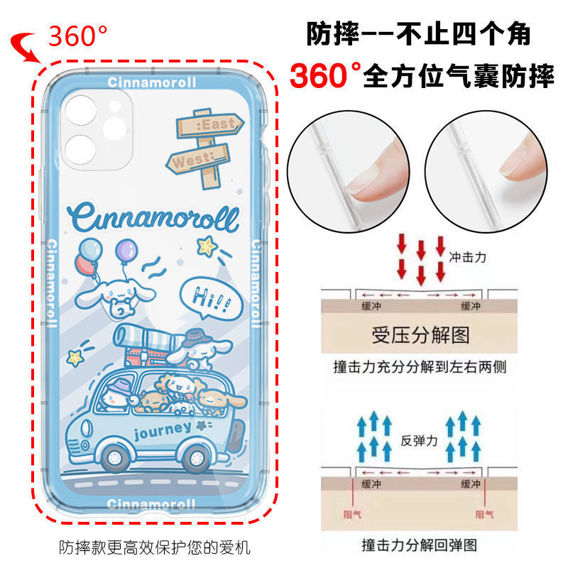 ����iPhone11ƻ��12/13promax�ֻ���xr�轺7͸����ˤ8p��ͨ������