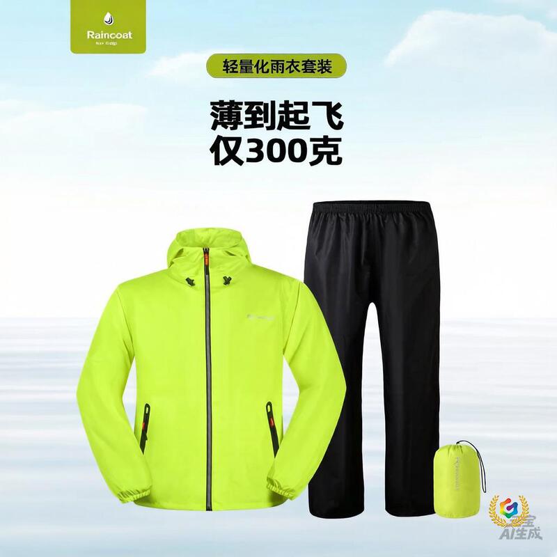 Manufacturer's In-Stock Wholesale Raincoats and Rain Pants for Men and Women, Lightweight and Stylish, Separate Pieces for Electric Vehicles, Summer Thin and Breathable Rainwear