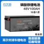 外贸爆款48v100ah球车锂电池