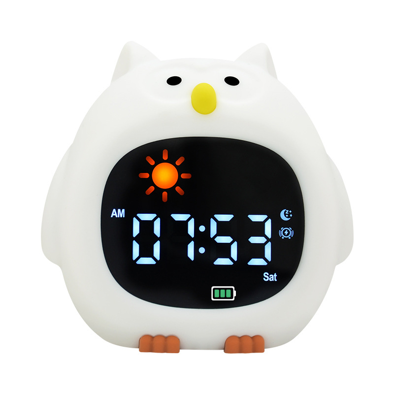 Nueva forma de animal, palmaditas, descompresión, cambio de color, luz nocturna, luz auxiliar para dormir, luz de despertador de regalo transfronteriza