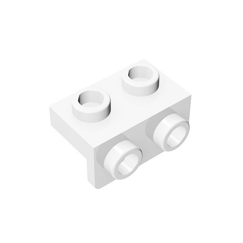 【50g】兼容乐高99781小颗粒积木MOC科教零配件1x2-1x2 正托架件|undefined