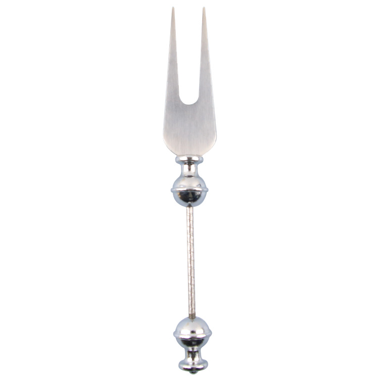 Venta Directa cadena DIY con cuentas de acero inoxidable dentado machete pizza cuchillo punta pala cuchillo vajilla kit DIY con cuentas tapón de vino