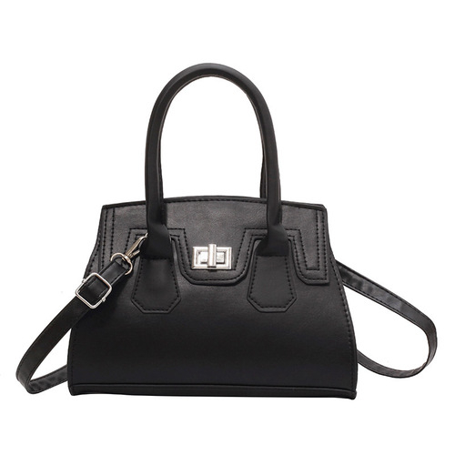 Fashion bag  new French niche design trendy handbag solid color simple one-shoulder crossbody bag women's bag