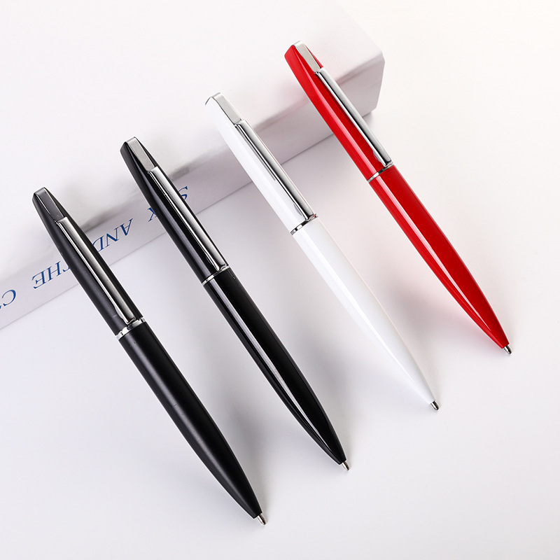 Fábrica al por mayor Bolígrafo De Metal bolígrafo firma DE NEGOCIOS pluma de metal pluma de aceite de bola pluma publicidad pluma de regalo personalización