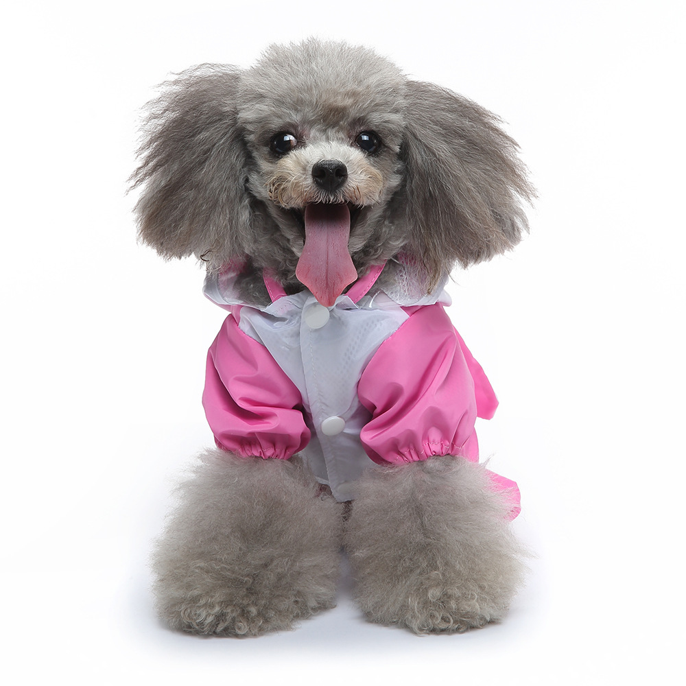 Pet Raincoat Full Coverage High Value Dog Raincoat For Teddy Corgi Small Dogs And Cats During Rainy Season_voghion.com