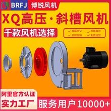 XQ斜槽风机 XQ-II水泥厂用斜槽风机 7.5KW高压斜槽鼓风机生产厂家