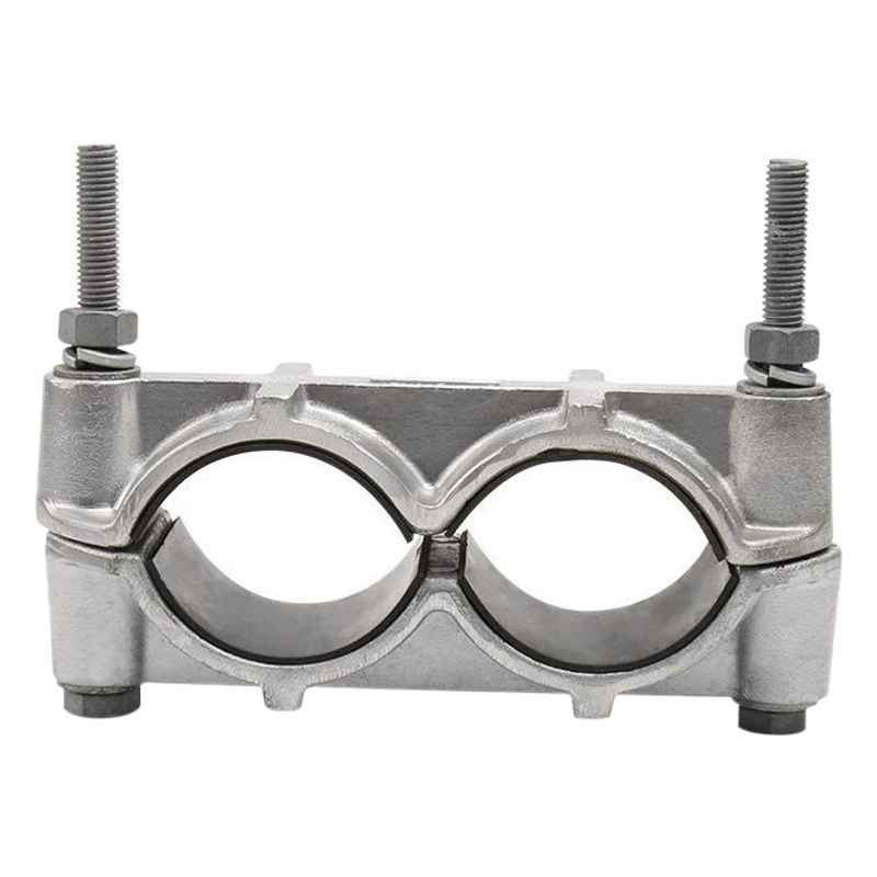 Hengzhu Power JGW-2 двухпроводный кабель фиксированный зажим из алюминиевого сплава кабель зажим кабель зажим