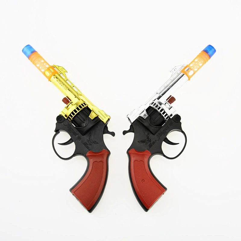Plastic toy gun for boys, minifigure, wholesale, nostalgia, can launch