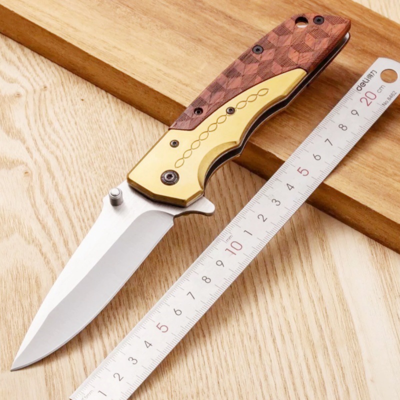 户外多功能折叠刀锋利随身便携防身野营小刀户外锋利不锈钢水果刀