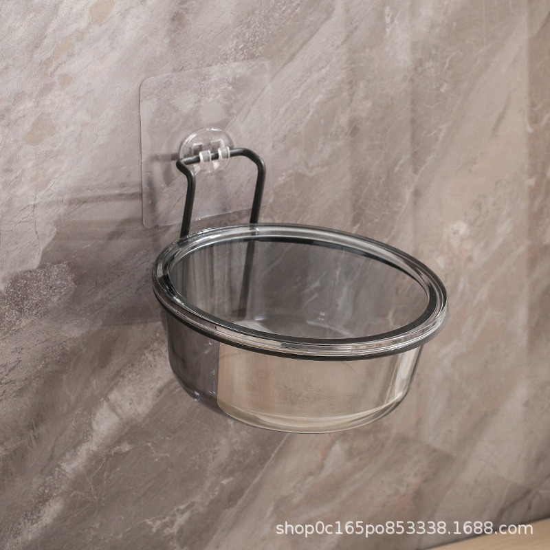 스모크 그레이 유리 + 블랙 벽걸이