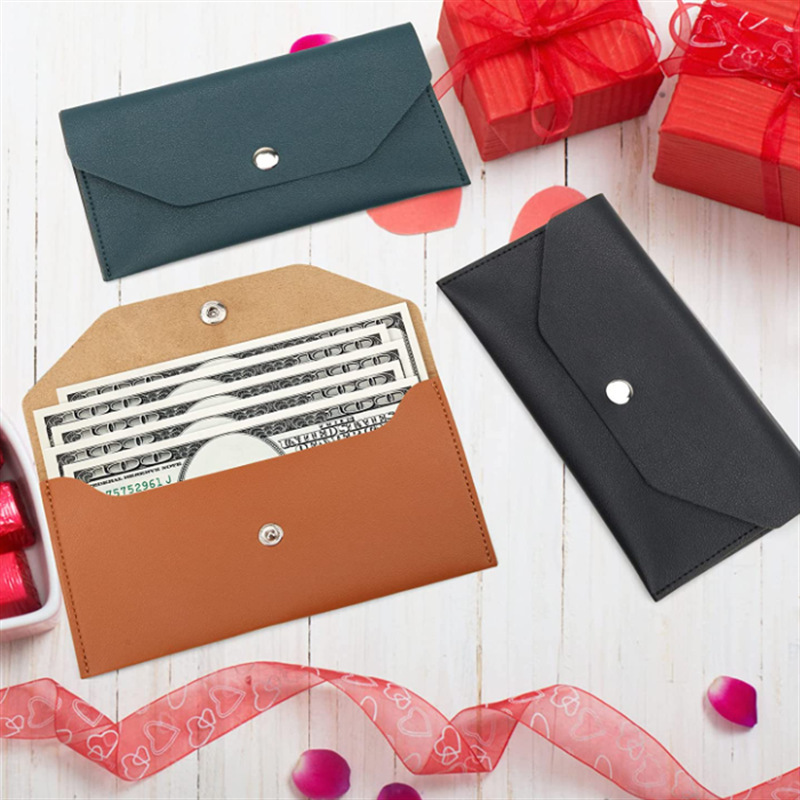 Spot Amazon same solid color PU leather business card holder large banknote Wallet Card Holder envelope business card holder card holder Spot Amazon same solid color PU leather business card holder large banknote Wallet Card Holder envelope business card holder card holder