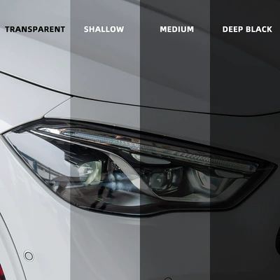 Headlight Protective Film Color Changing | Car headlight protective film