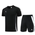 AD06 Black Shorts Set