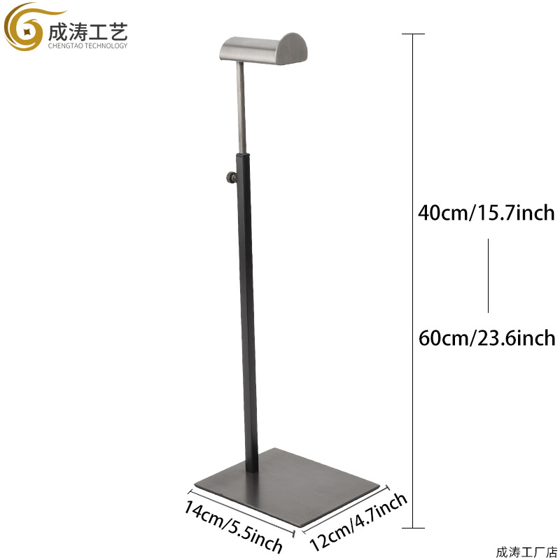 Матовая черная титановая большая головка A
