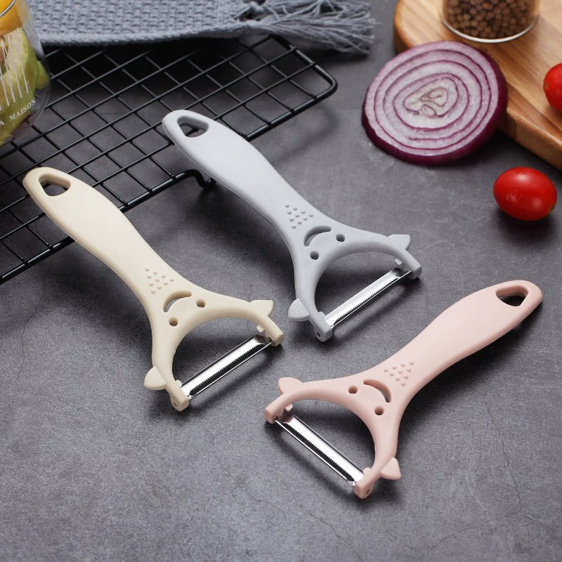 Смайлик Лицо Овощечистка Кухонный Многофункциональный Нож Для Пилинга Фруктов Бытовой Нож Для Пилинга Яблока Картофельный Рубанок Нож