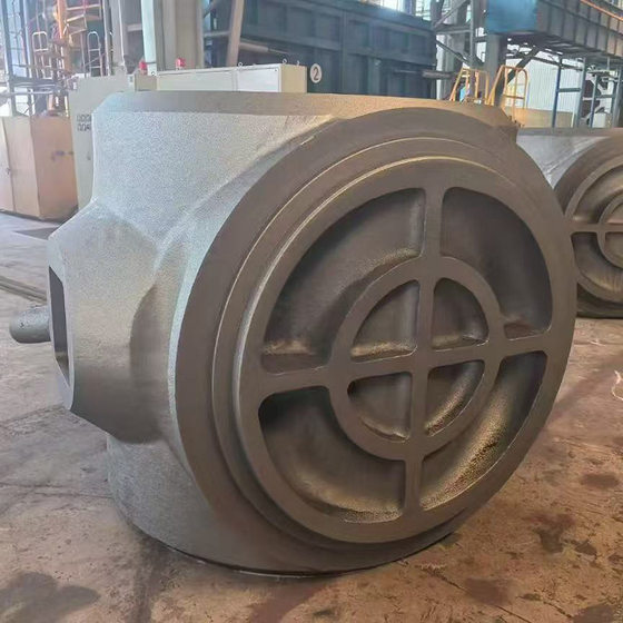 Machine tool castings Ductile foundry casting Lost foam bed base casting machining Circular saw base casting