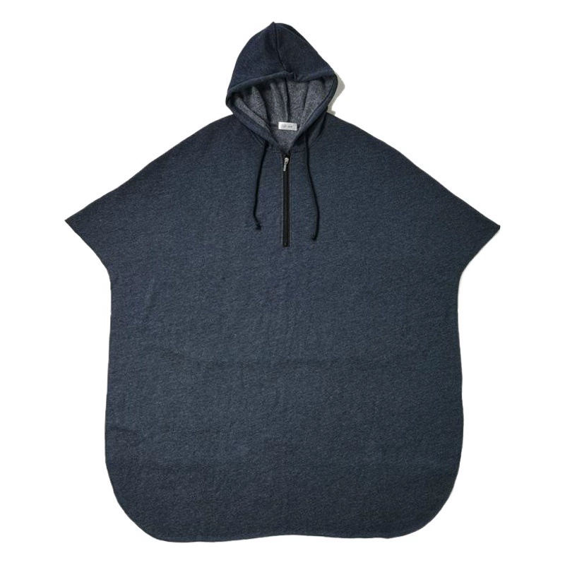 Теплая накидка-шаль Qianwei для инвалидов на весну, осень и зиму, с капюшоном, для использования при езде на электровелосипедах.