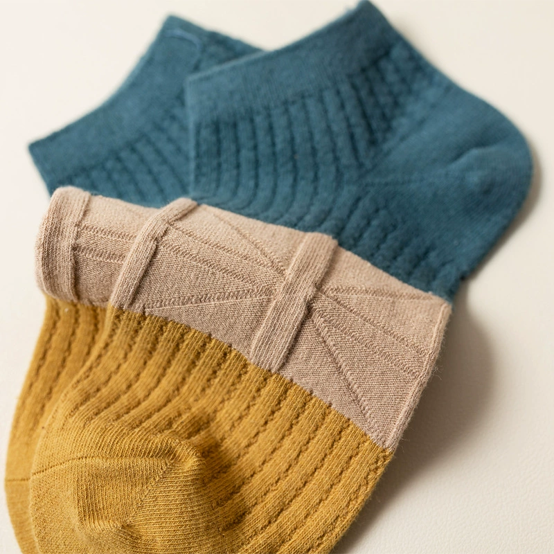 Summer thin colored low invisible socks, wholesale