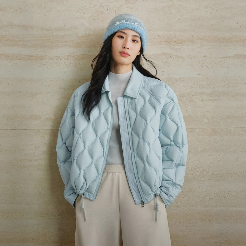 Domestic Niaojia 2025 New Winter Women's Fashionable and Versatile Lightweight Short down Jacket A1Acf4126