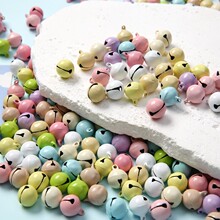 糖果色小铃铛配件diy/钥匙扣手工制作包包手链手机链挂件饰品材料