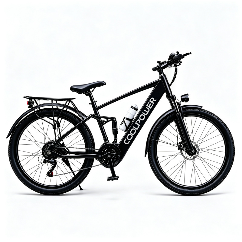 Cool Run Love Lithium Battery Powered Electric Bicycle for Men and Women, with Variable Speeds for Mountain Riding and Commuting Cool Run Love Lithium Battery Powered Electric Bicycle for Men and Women, with Variable Speeds for Mountain Riding and Commuting