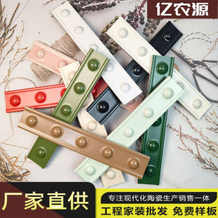 Foshan 50x300 French retro relief art wall tiles B&B coffee shop tiles waterproof glazed tiles floor tiles