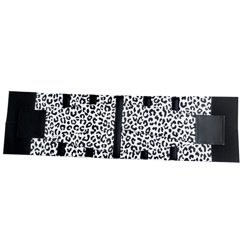 Faja Abdominal Deportiva Posparto para Mujer de Nylon, Con soporte de varillas, Engrosado, para Fitness