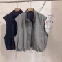 显瘦秋季连帽新款马夹