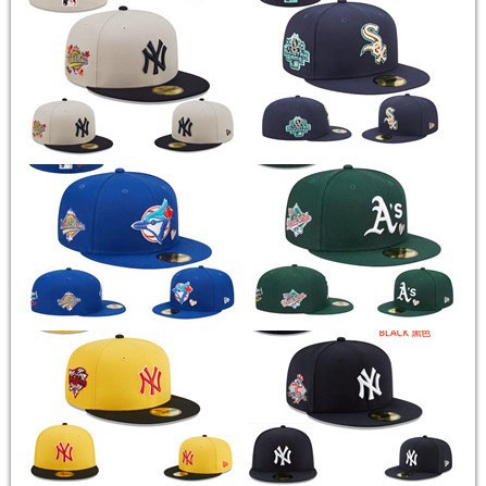 2024 comercio exterior nuevo equipo de béisbol masculino y femenino de LA Dodgers NY gorras de béisbol con tapa completa Baile callejero juvenil gorra de ala ancha