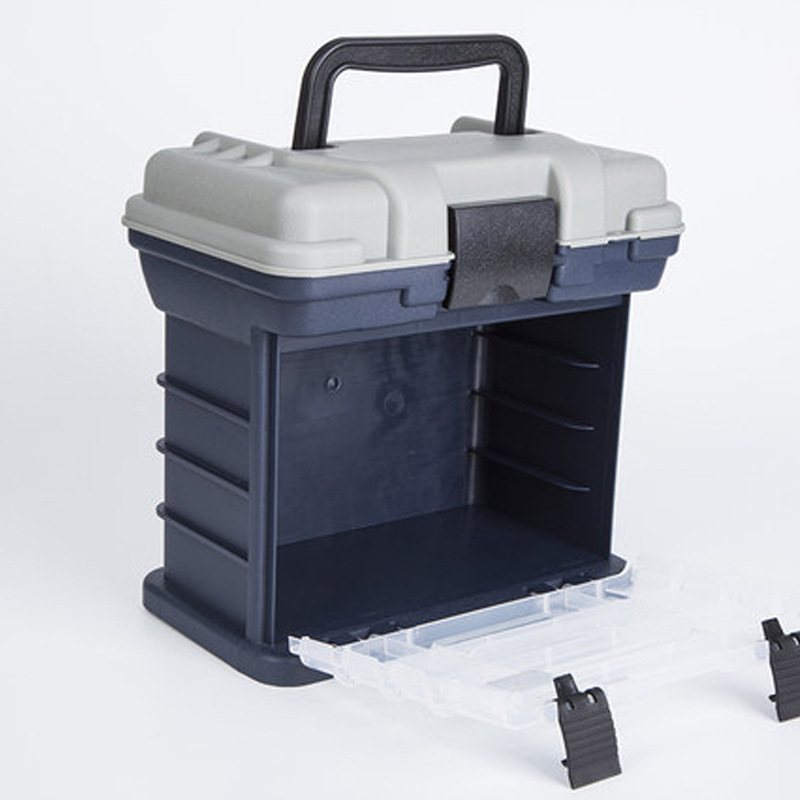 Multifunción portátil carretera sub-Caja caja de pesca cajón herramienta cebo caja de almacenamiento caja de pesca