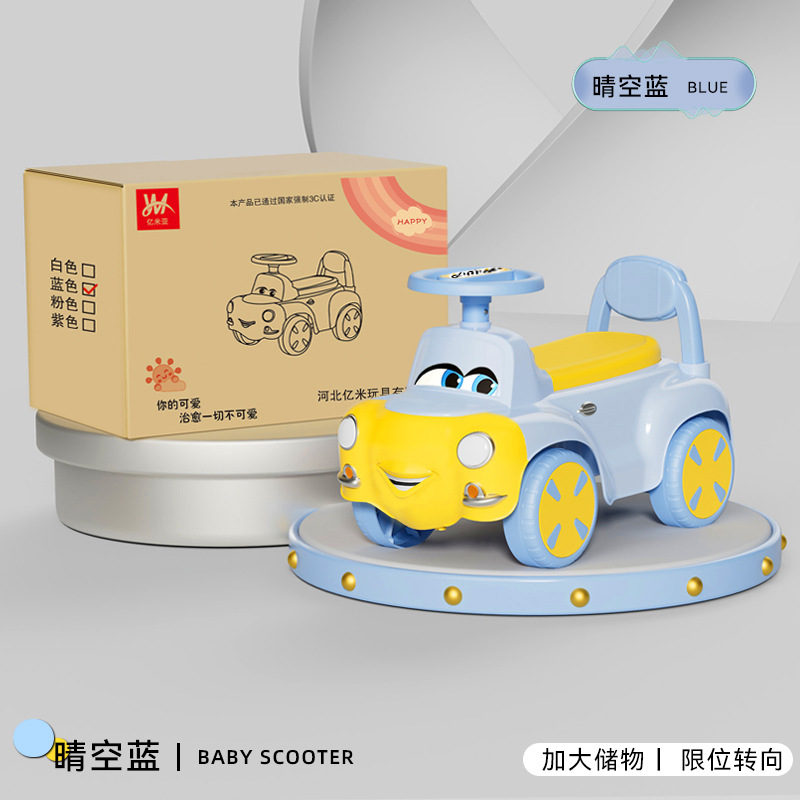 Patinetes infantiles, carro de equilibrio, carro de torsión para bebés de 1 - 3 años de edad, patinetes de cuatro ruedas, patinetes para niños, patinetes para niños, patinetes para niños