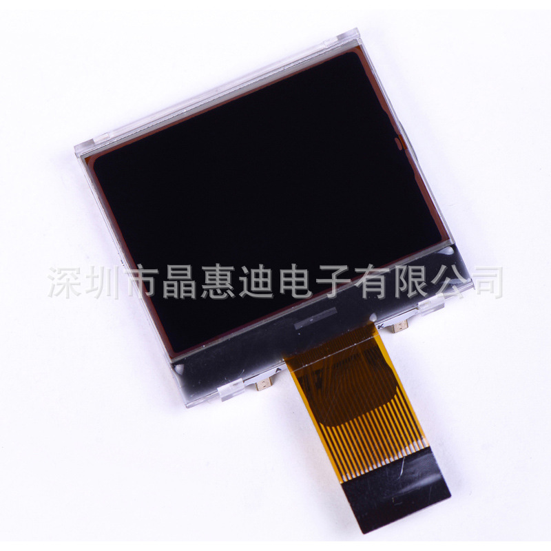 12864ʾģ 1.4 ڵװ   JHD12864-G153BTW-BL