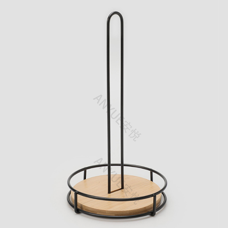 Soporte vertical para papel de cocina, sin necesidad de perforación
