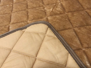 Autumn and Winter Raschel with Hole Cotton Reverse Polyester Cotton Base Quilted Mattress Tatami Mat Floor Mat Small Defects