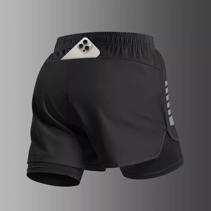 Set de 3 Piezas de Traje de Baño para Hombre con Gorro y Gafas de Nailon para Natación image 10