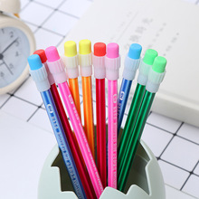 卡通儿童铅笔hb原木带橡皮擦写字笔小学生奖品幼儿园文具学习用品