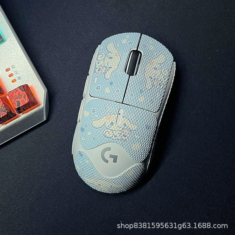 Противоскользящая наклейка для мыши Logitech GPW первого и второго поколения, совместимая с GPROX, всесторонняя впитывающая пот пота, антипотовая наклейка из кожи ящерицы