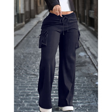 M 85614 Multi-pocket Women's Cargo Pants ��ڴ�Ůʿ��װ��