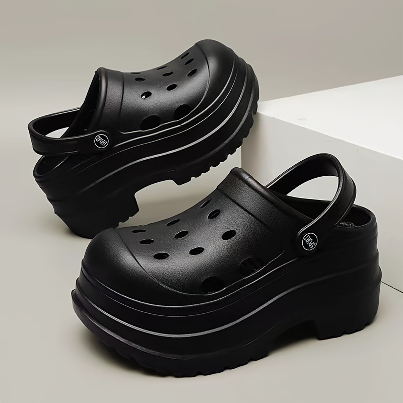 2026跨境新款欧美厚底增高型夏季沙滩凉鞋熊猫女式凉鞋