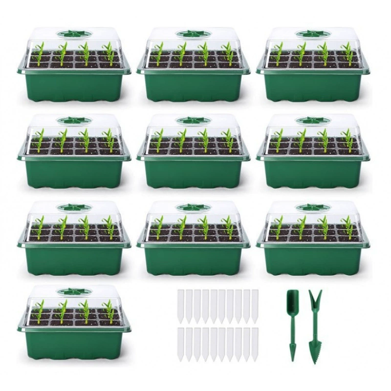 10 шт. Наборы для рассады Seed Starter Tray Seedling Starter Kits