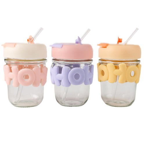 Instagram-worthy, high-fashion glass cup—popular among influencers! Perfect for everyday use, ideal as a portable gift to attract customers, or a thoughtful opening-day souvenir.