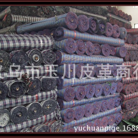 批发苏格兰箱包 格子料 PE底牛津布  1.8幅幅宽 现货防水背包