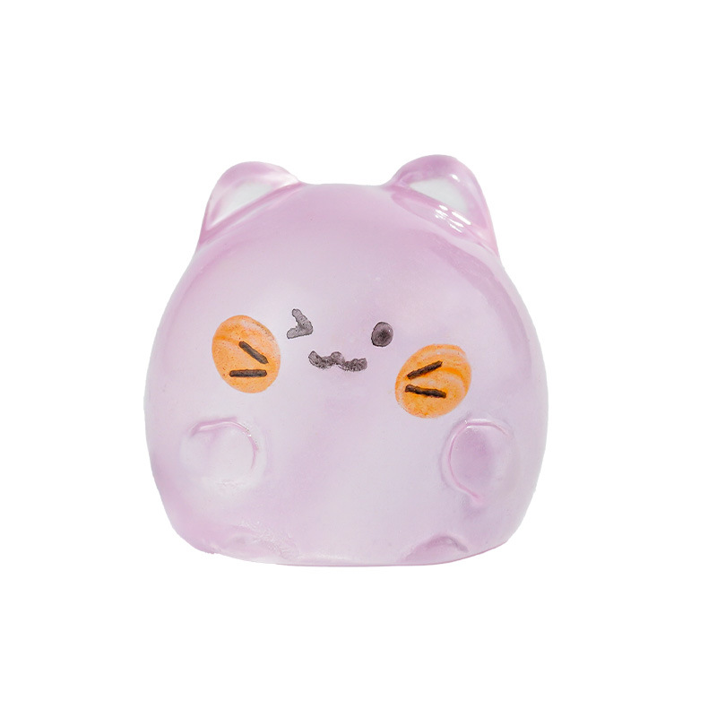 Adornos de gatitos lindos, nuevas decoraciones de jardinería de micropaisaje de resina, accesorios de joyería de gatitos de color de bricolaje, distribución