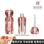 半透明工艺心形高品质唇油瓶