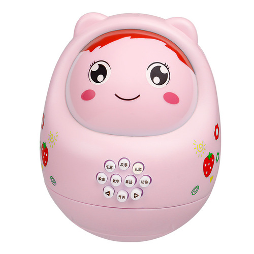 Factory direct supply tumbler story machine soothing music English 0-3 years old children's puzzle early education learning machine
