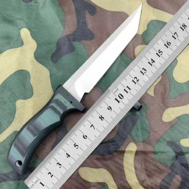 美国疯狗MAD DOG 跳羚直刀进口A8合金钢高硬度便携式露营户外工具