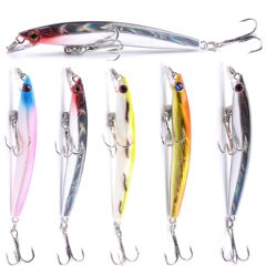 米諾路亞魚餌 8CM-5G刀鋒微物懸停懸浮假餌批發浮水鉛筆米洛硬餌