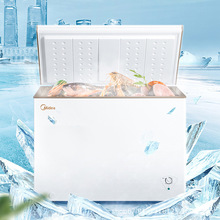 Midea/美的 BD/BC-301KM(E)大容量冰柜冷藏冷冻家用商用冷柜