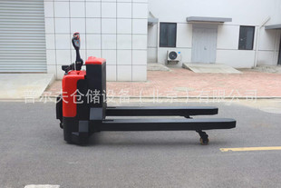 High lifting station driving type full electric pallet truck electric ground cow heavy duty large tonnage hydraulic forklift