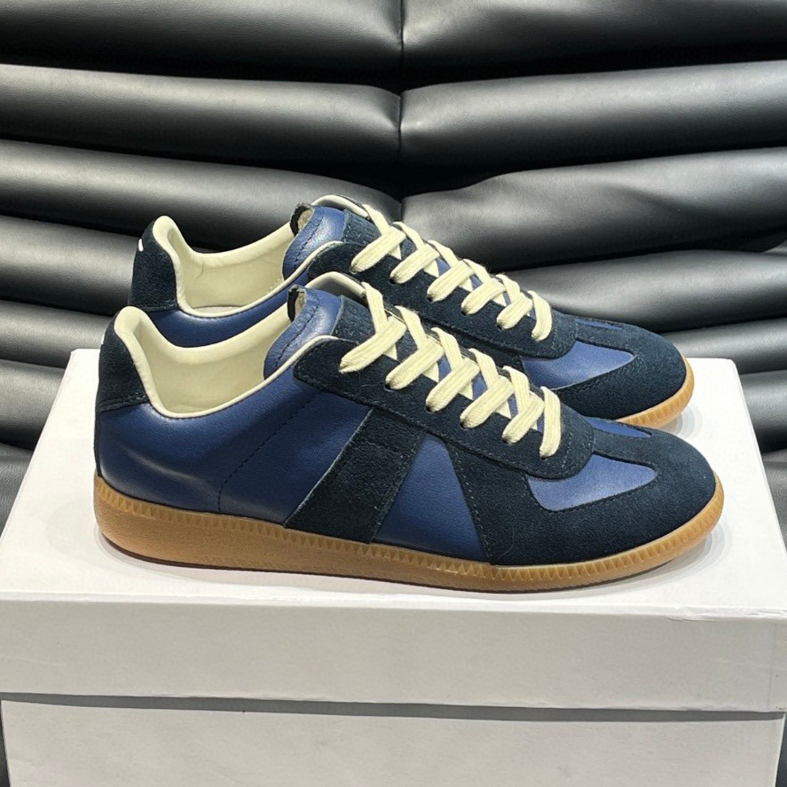 2025 nuevos zapatos de entrenamiento Magillard piel de vaca para hombre cuero retro cuero suave nicho Forrest Gump zapatos de entrenamiento MM * 6 zapatos de moda